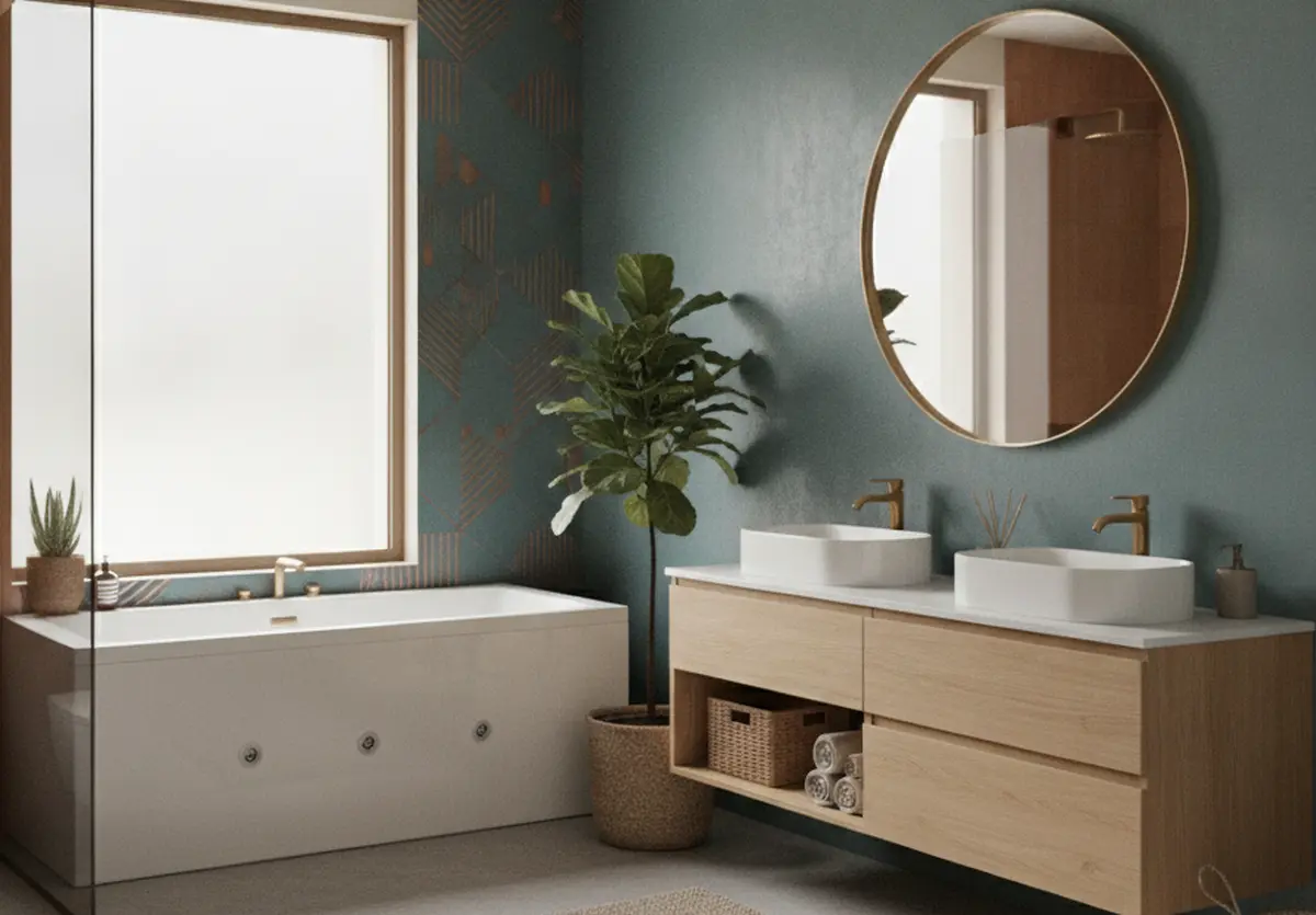 Comment assortir les couleurs d&rsquo;une salle de bain : astuces concrètes et palettes inspirantes