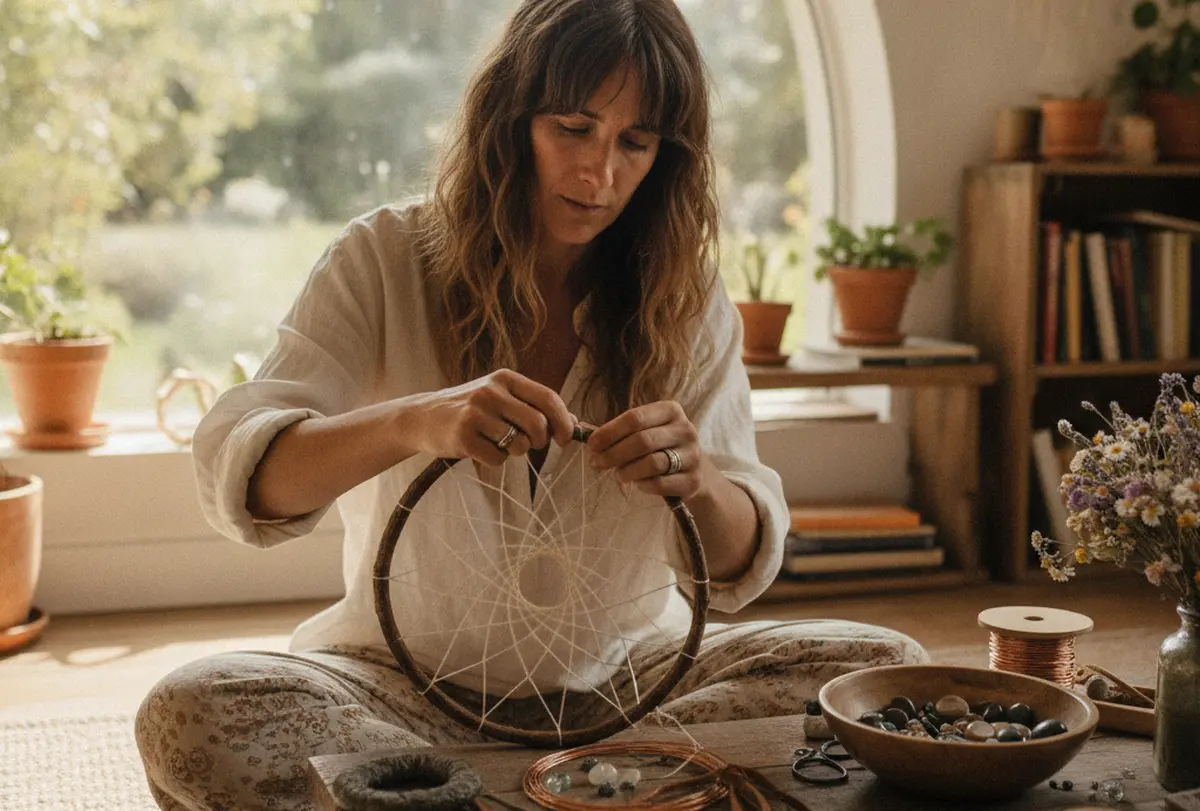 Comment fabriquer un attrape-rêve soi-même étape par étape