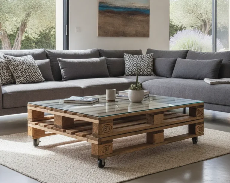 Comment fabriquer une table basse en palette de bois : tutoriel étape par étape