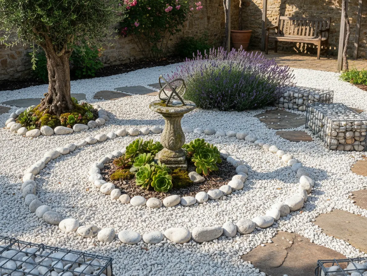 Déco jardin avec gravier blanc : idées pratiques et élégantes pour transformer votre extérieur