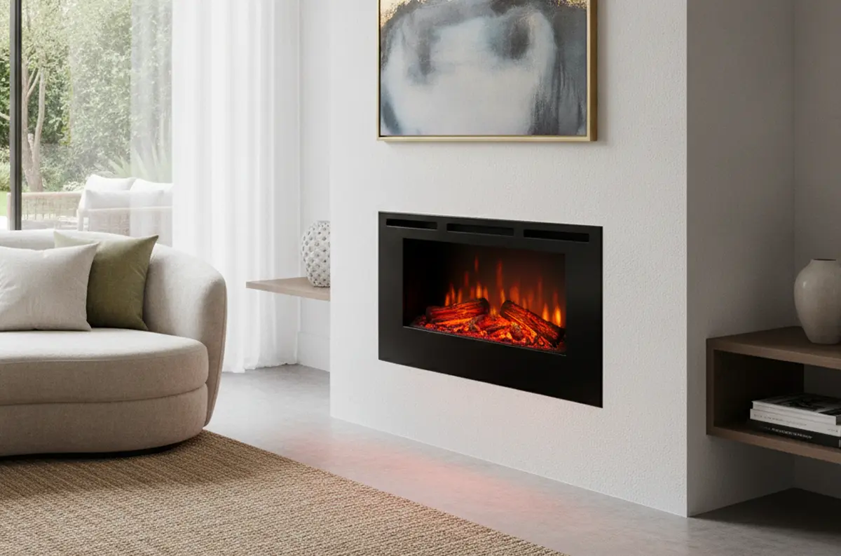 Faux feu de cheminée déco : créez une ambiance chaleureuse sans les contraintes d&rsquo;un vrai foyer