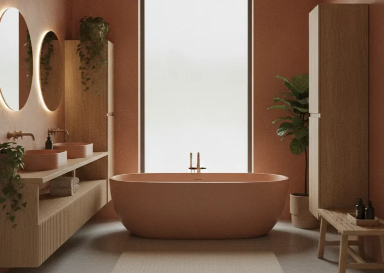 Salle de bain en terracotta inspirations et guide complet d'aménagement