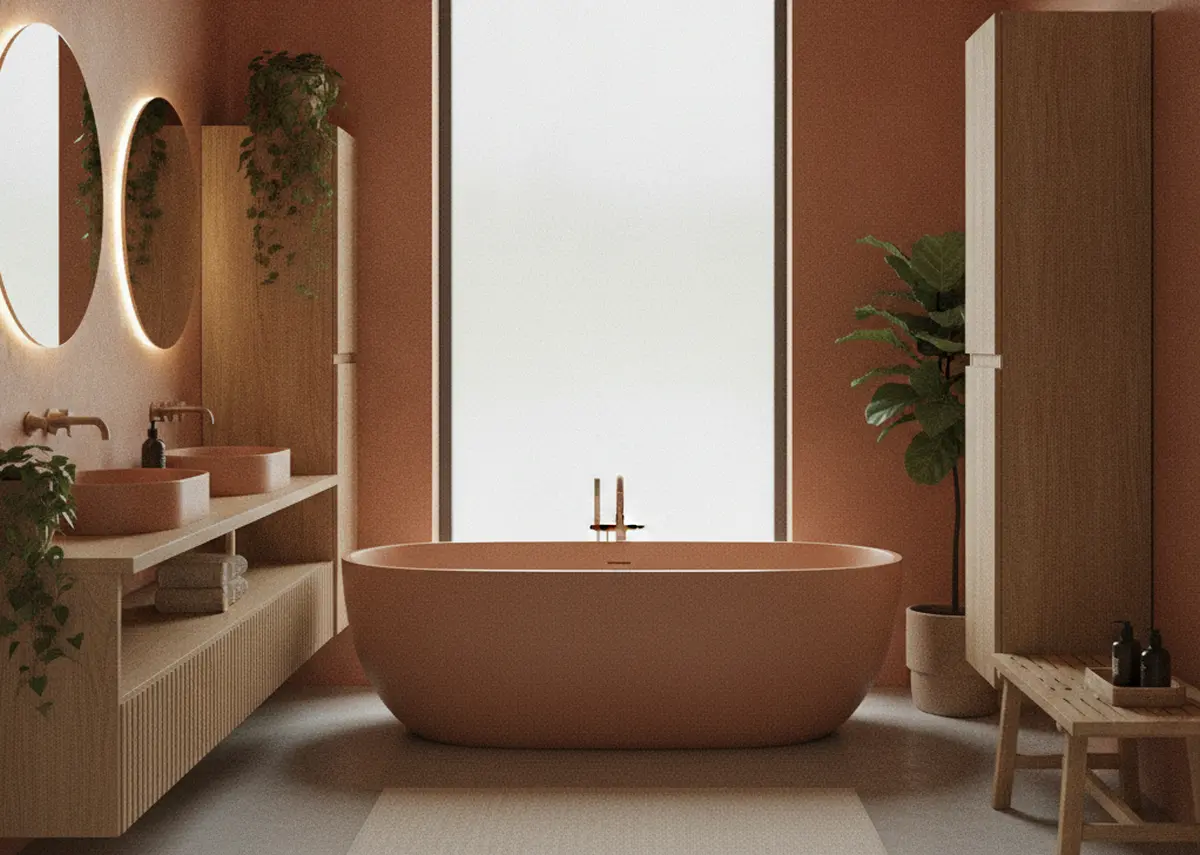 Salle de bain en terracotta inspirations et guide complet d'aménagement