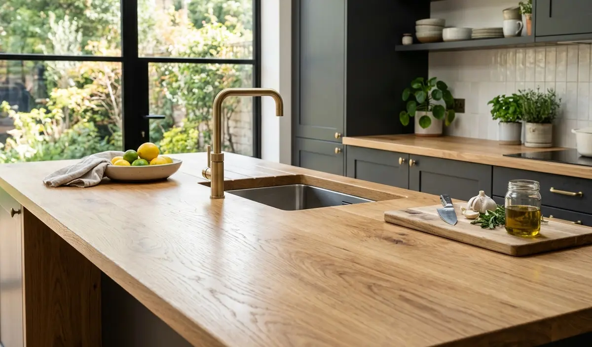 Quelle matière choisir pour le plan de travail de la cuisine ?